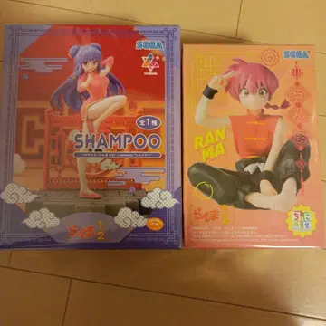SEGA 란마1/2 피규어 SHAMPOO & RANMA