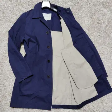 고품질 매킨토시 스텐카라 코트 네이비 38