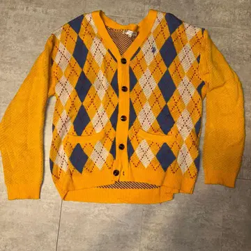 U.S. POLO ASSN. 남성용 아가일 가디건