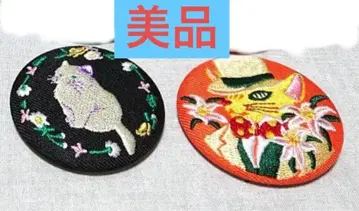 지브리 귀를 기울이면 자수 캔뱃지 문 바론