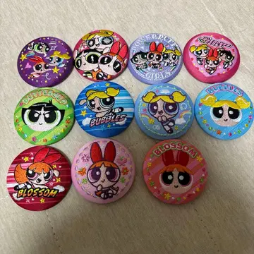 파워퍼프걸 자수 캔뱃지 11종류