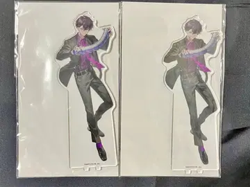 니지산지 HEROIC BAR 아크릴 스탠드 사에키 잇테츠 2개 세트