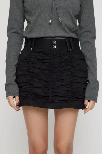 laguagem SHIRRING 숏팬츠