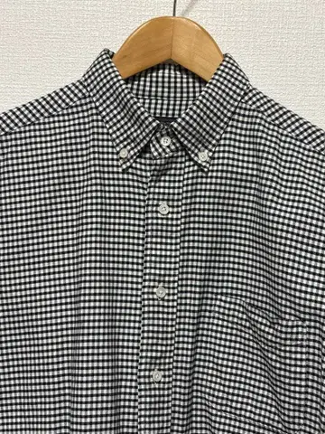 BEAMS PLUS 버튼다운 옥스퍼드 셔츠 깅엄 체크 M
