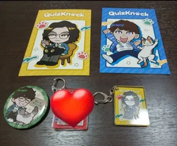 QuizKnock 마네키고양이 콜라보 굿즈 4종