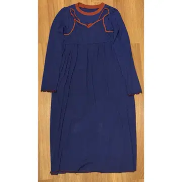 헬로 샌프란시스코 롱 티셔츠 포함 링거 원피스 롱 티셔츠 블루 파랑