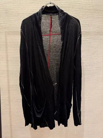 00s japanese label back cross cardigan