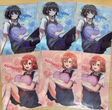 속삭이듯 사랑을 노래해 아사나기 이오리 클리어 파일 하트 쿠션