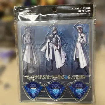 USJ Ado 블루 로즈대 아크릴 스탠드 키체인