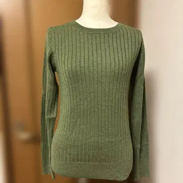 URBAN RESEARCH 컴팩트 리브 니트 (긴팔)