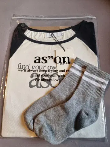 ason 롱 T S 사이즈와 삭스