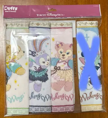 더피&프렌즈 미니 타월