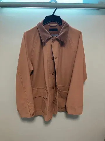 UNIQLO 브라운 코듀로이 옷깃 유틸리티 자켓 S