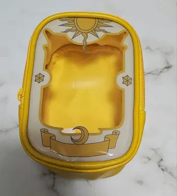 카드캡터 사쿠라 25주년 기념 카라비너 포함 클리어 파우치