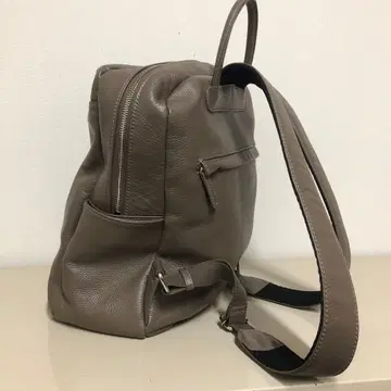 백팩 천연 가죽 그레이지 주름 가죽