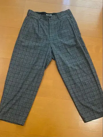 victim 글렌체크 슬랙스 XL