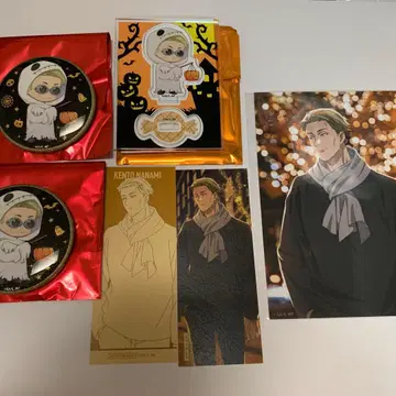 주술회전 말큐브 나나미 켄토 특전 캔뱃지 아크릴 6점 세트