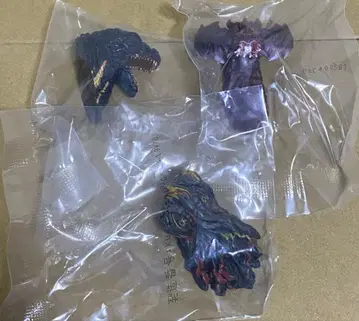 제일복권 고질라 괴수난무 E상 몬스터 헤드 마그넷 3종 세트