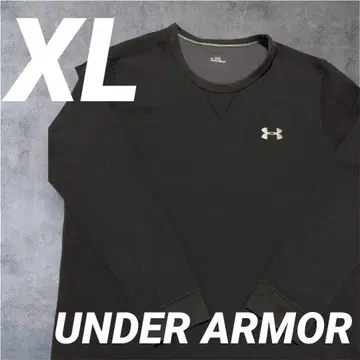 언더아머 블랙 긴팔 XL 새상품급 롱티