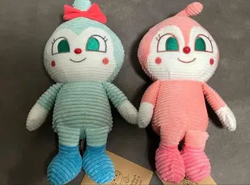 호빵맨 뮤지엄 한정판 짤랑이 코킨이 봉제 인형 세트