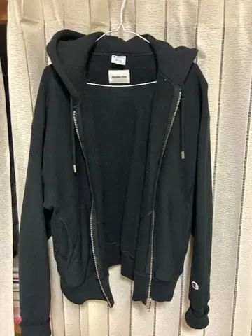 챔피언스 몽키 타임 더블 지퍼 후드티