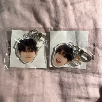 treasure junkyu 준규 얼굴 아크릴 키링  캡슐 토이