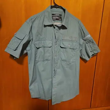 AVIREX 50th PIGMENT FATIGUE SHIRT