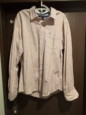 TOMMY HILFIGER 커스텀 핏 긴팔 셔츠