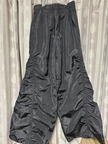 WEGO 나일론 팬츠 카고 팬츠 블랙