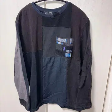 takaya hioki 빈티지 리메이크 긴팔 티셔츠