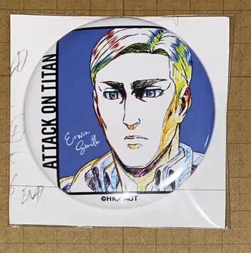 진격의 거인 캔뱃지 wit studio 원화 엘빈