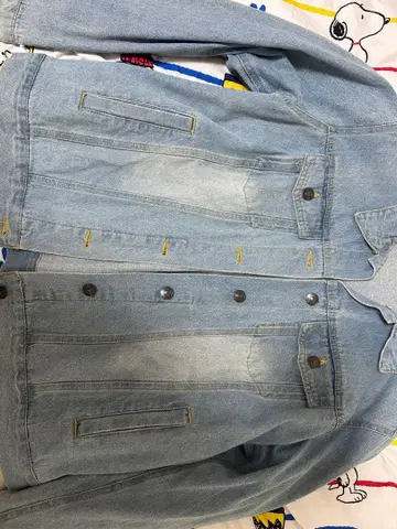 라이트 블루 데님 자켓