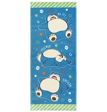 포켓몬 카비곤 페이스 타월 포켓몬스터