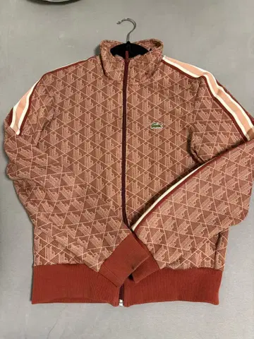 Lacoste 모노그램 자켓 저리 US S