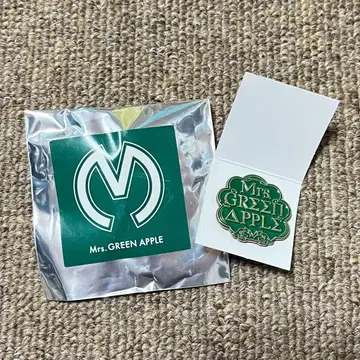 Mrs. GREEN APPLE 에덴의 동산 핀 배지