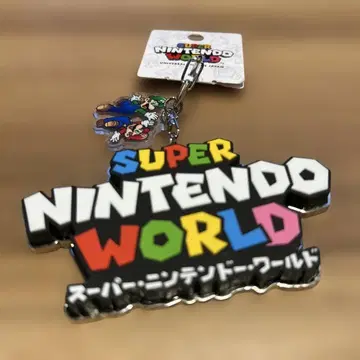 [ 미사용 새상품 ] USJ 한정판 슈퍼 닌텐도 월드 키링