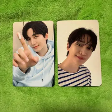 2PM 준호 더샘 포토카드 2장 세트 트레카