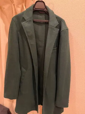 ikka 그린 체스터 코트 M 사이즈