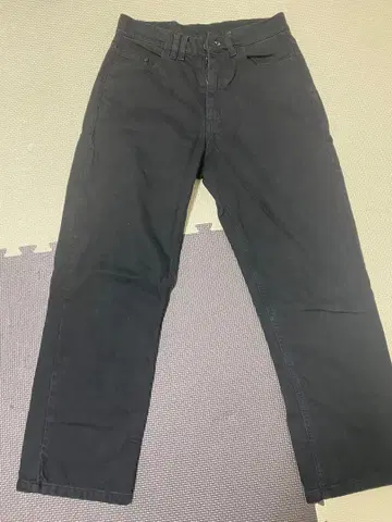 Pxxx OFF by PAL OFFNER의 블랙 스트레이트 팬츠