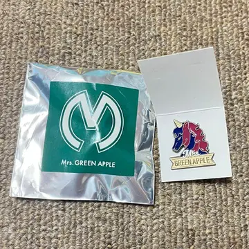 Mrs. GREEN APPLE 에덴의 동산 핀 배지