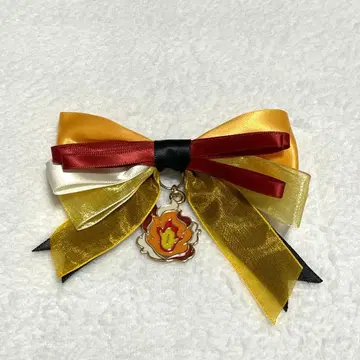 귀멸의 칼날 USJ 렌고쿠 쿄쥬로 리본 헤어 클립