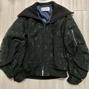 LILY BROWN 오간자 컷 JQ 블루종 새상품급