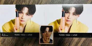 야기 유세이 트레이딩 카드 est 1장 플라이어 2장 세트