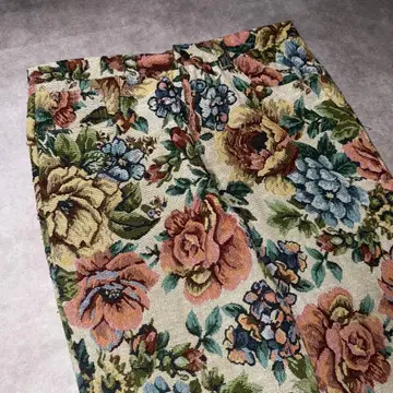 90s 고블랑 꽃무늬 팬츠 gobelin 슬랙스