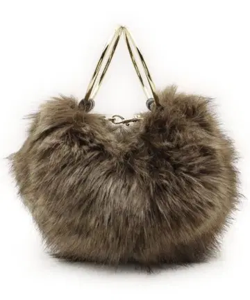 정가 15,120엔 [FRAY I.D] 퍼 핸드백