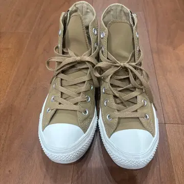 CONVERSE ALL STAR 짙은 베이지 하이컷 스니커즈