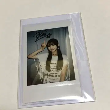 Girls2 야마구치 키라 친필 사인 폴라로이드