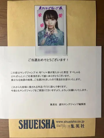 내가 보고 싶었던 푸른 하늘 카나자와 아미 현상 폴라로이드