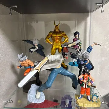 점프 애니메이션 캐릭터 피규어 세트