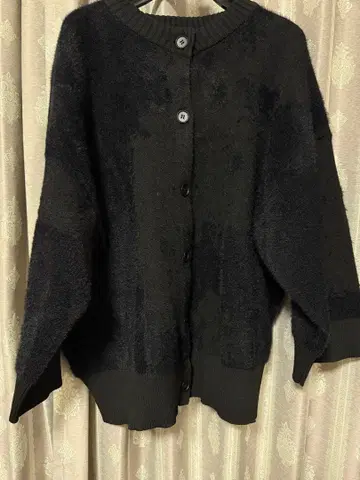 JEANASIS 블랙 가디건